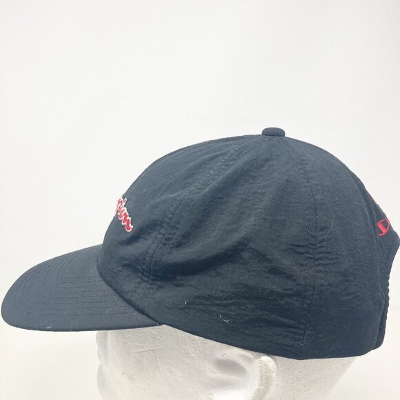 Vintage Champion Brand Adjustable Strap Back Hat Cap‎ Script Print Korea - Picture 2 of 6